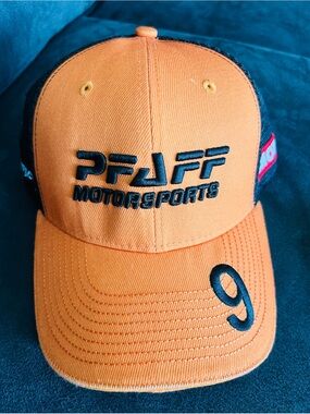 AFF Orange and Black Pfaff Motorsports Hat